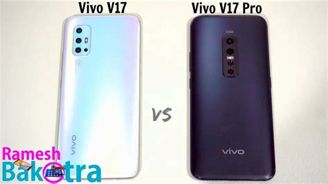 Vivo V17 vs Vivo V17 Pro: Compare Specifications, Price.